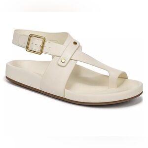 🆕Franco Sarto Blair Toe Loop Flat Leather Sandals